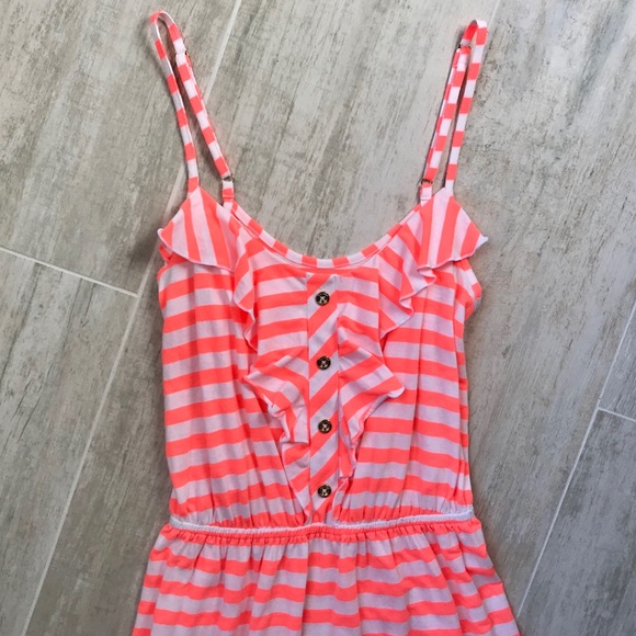 Lilly Pulitzer Dress! 💕 Gold & Neon - Picture 2 of 4